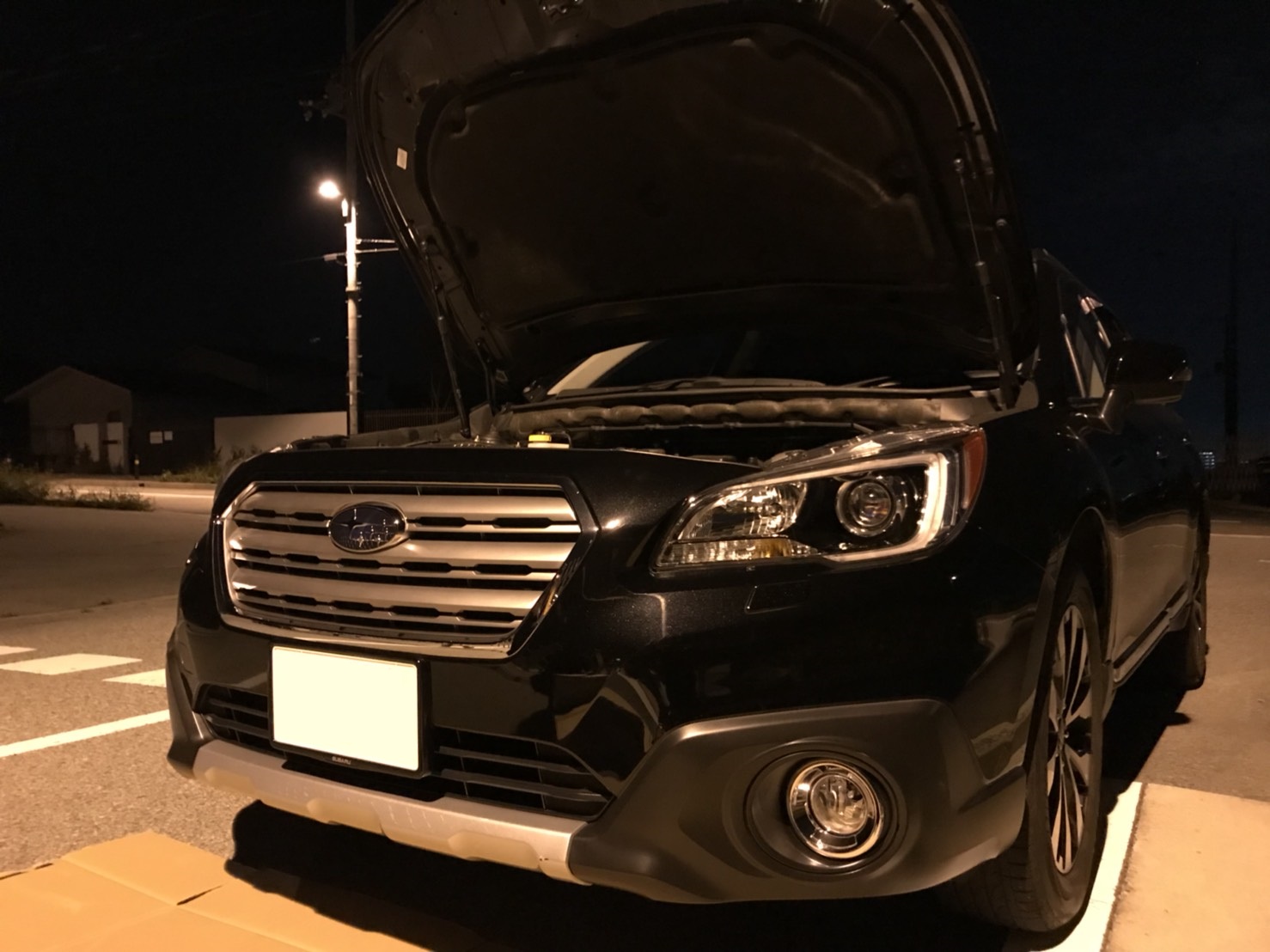 最終アウトバックE型・ブラックセレクション試乗車入荷