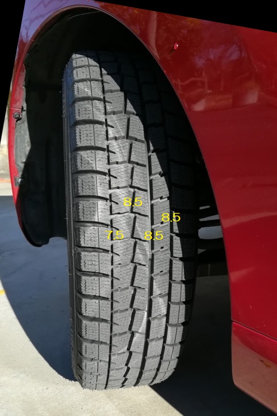 DUNLOP WINTER MAXX WM01 165/50R16 75Q 86,512km(ダイハツ コペン DUNLOP WINTER MAXX WM01 165/50R16 75Q 86,512km(ダイハツ コペン