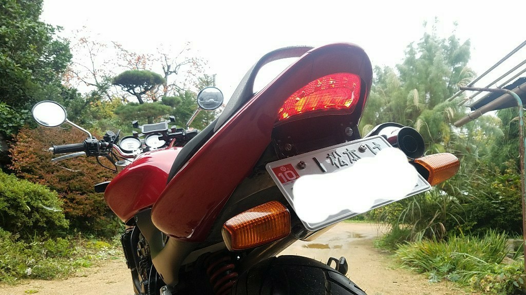 CBR600RRテールランプ流用（ホンダ ホーネット250）by