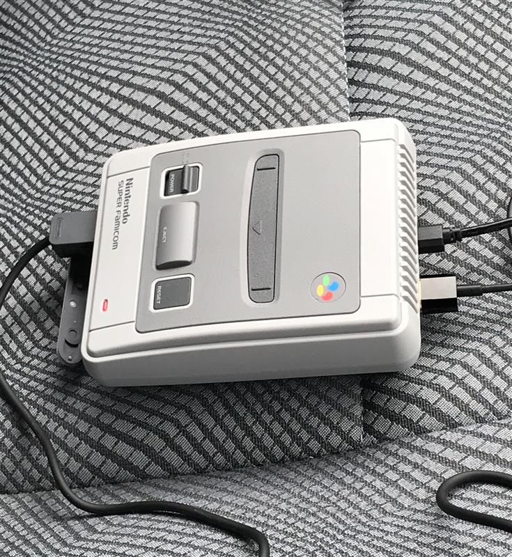 ニンテンドークラシックミニ スーパーファミコンの接続（トヨタ