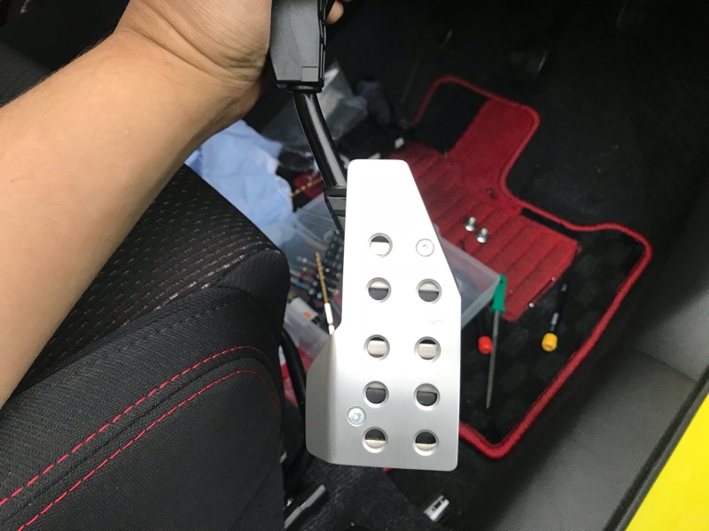 モンスタースポーツZC33S専用ペダルカバー（スズキ スイフト