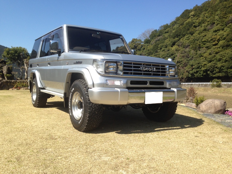 2インチリフトアップ（トヨタ ランドクルーザープラド・70系）by