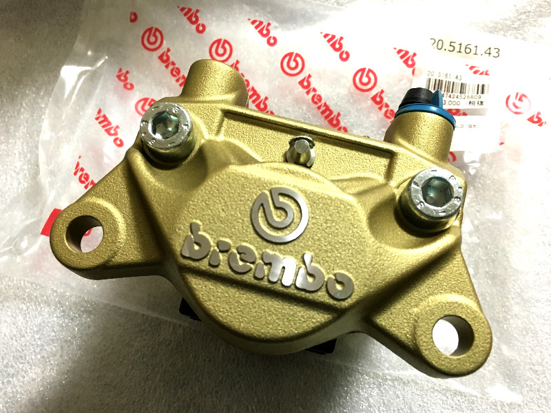 ２POTキャリパー】brembo 旧カニ（カワサキ Z125）by ゆめぱぱ. - みんカラ