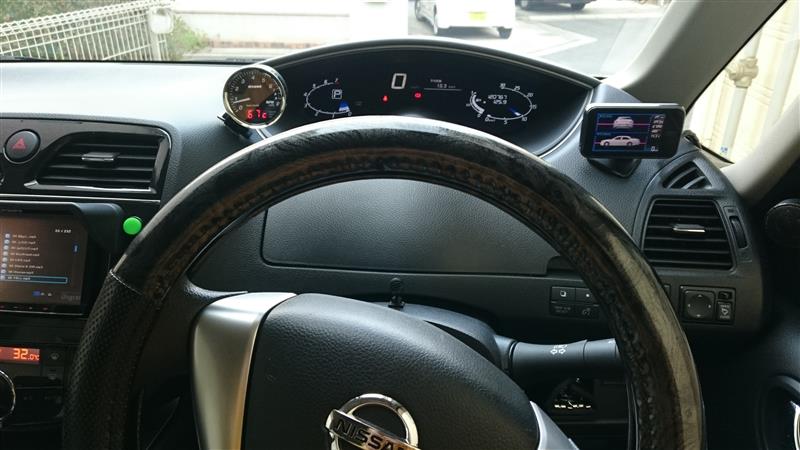 タコメーターdpt取り付け 日産 セレナ By はこパパ みんカラ