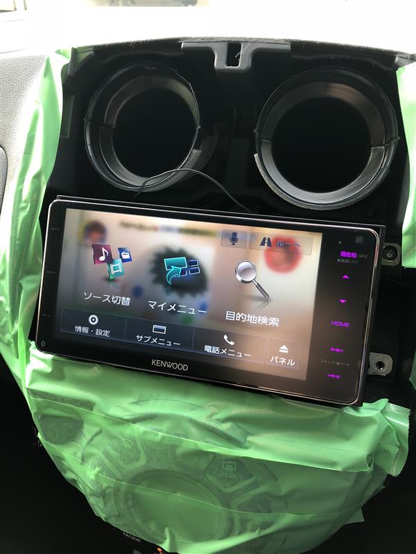 KENWOOD 彩速ナビ MDV-Z904W取付（日産 ノート e-POWER・E12）by