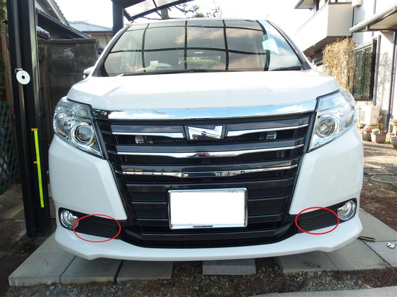 トヨタ ノア 80系 TRDフロントスポイラー LEDデイライト 81430