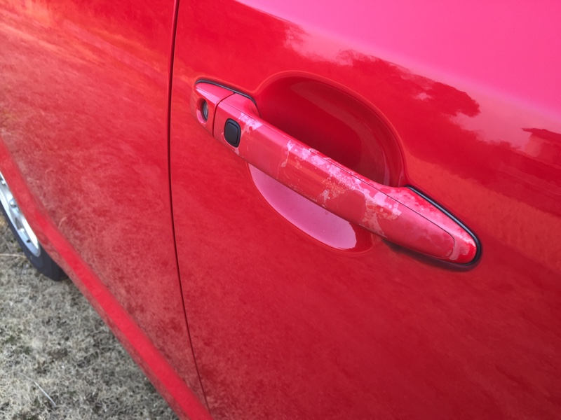 車 ドアノブ 塗装 剥がれ Kuruma