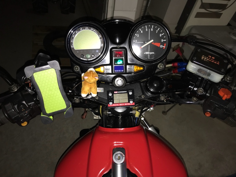 CB750F メーター