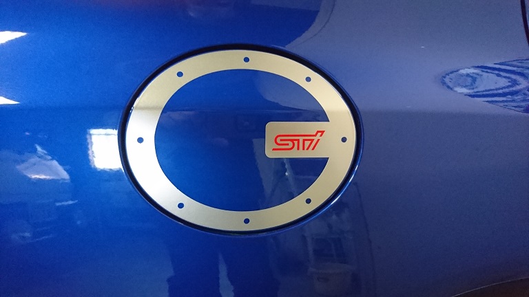 Prototype「給油口ステッカー」製作② その他（スバル WRX S4