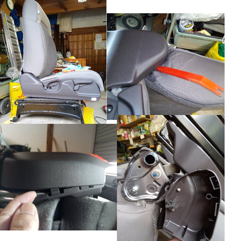 Nbox Jf3 社外シートヒーター取付け その１ 運転席 ホンダ Nボックス By Aubergine みんカラ