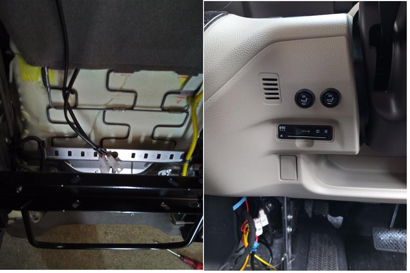 Nbox Jf3 社外シートヒーター取付け その１ 運転席 ホンダ Nボックス By Aubergine みんカラ