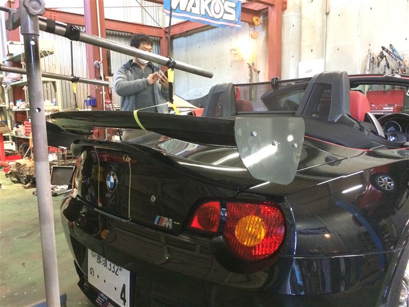 モディファイ・第5弾 (GT WING)（BMW Z4 ロードスター・E85）by