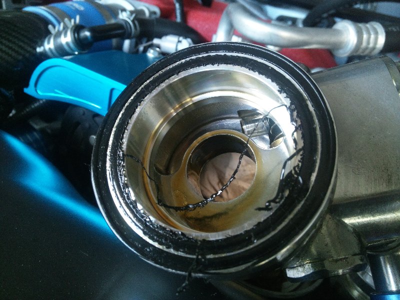86/BRZ Revolution空冷Vマウントオイルクーラーパッキン交換