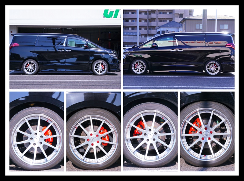 車高調整（リアは全下げ）（トヨタ ヴェルファイア・30系）by