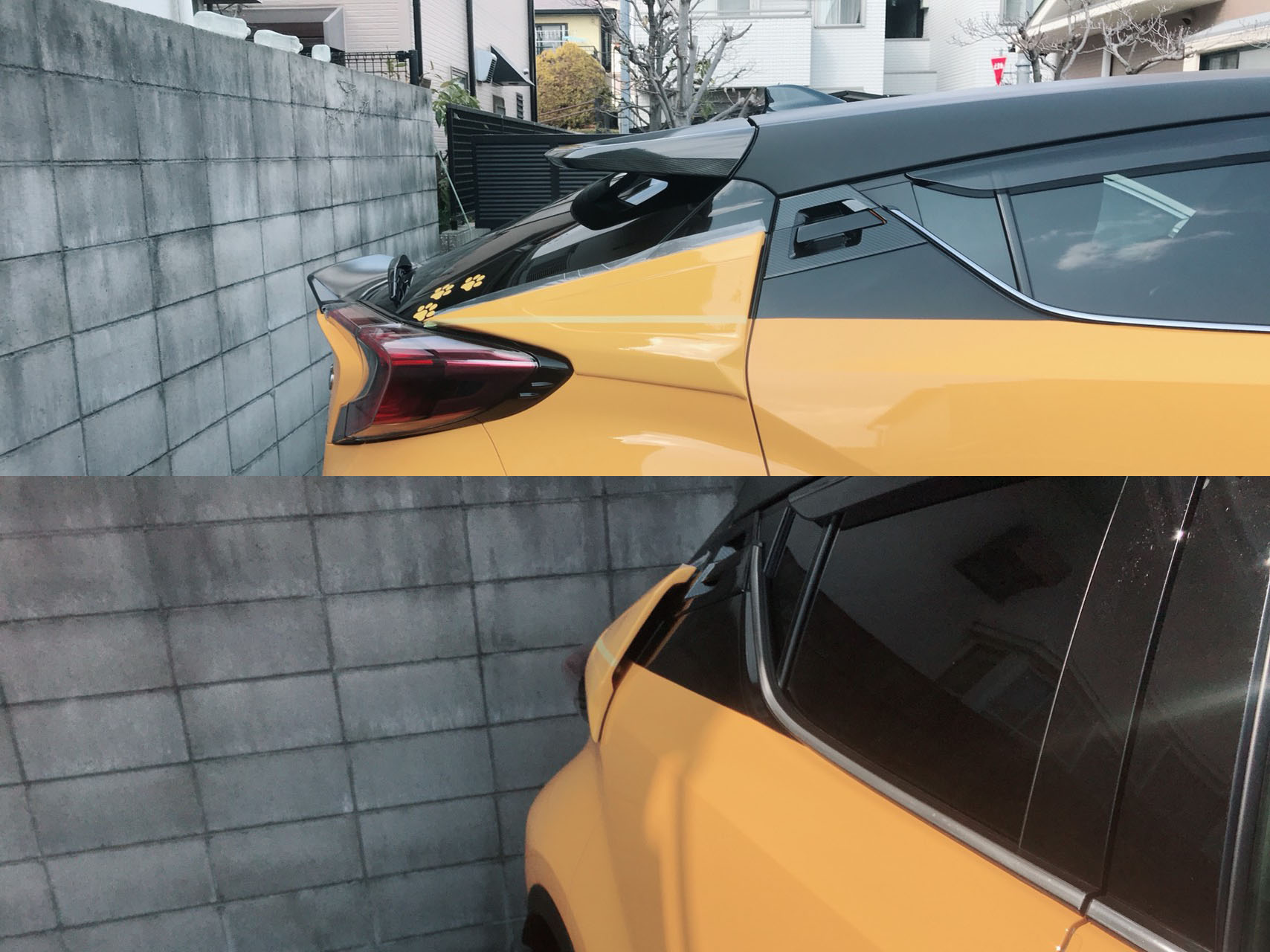 BEYOND クォーターピラーダクト(トヨタ C-HRハイブリッド・ZYX10系