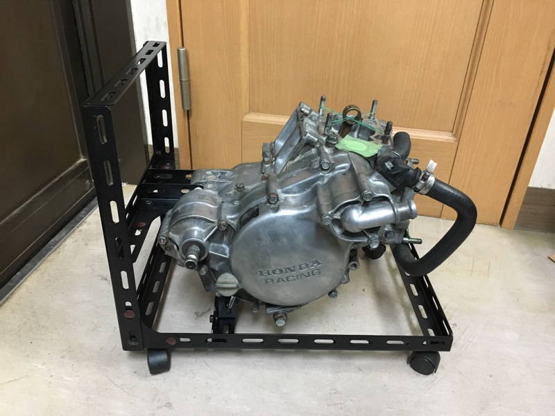 エンジンスタンドを自作してみたよ ホンダ Nsr250rse By 魔肖ネロ みんカラ