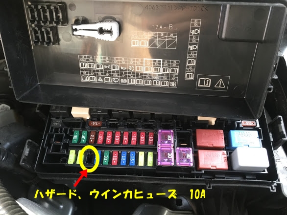 ハザード ウインカヒューズ位置 メモ ホンダ ヴェゼルハイブリッド By トッピーm rc4 jf1 jg1 みんカラ