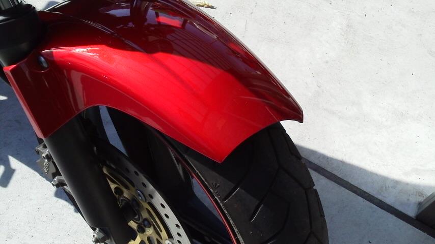 新品 純正互換 フロントフェンダー ブラック 黒 / HONDA HORNET