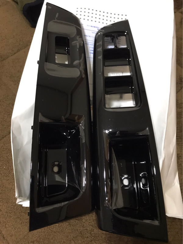 内装パネルピアノブラック化2（スバル インプレッサ WRX STI・GR