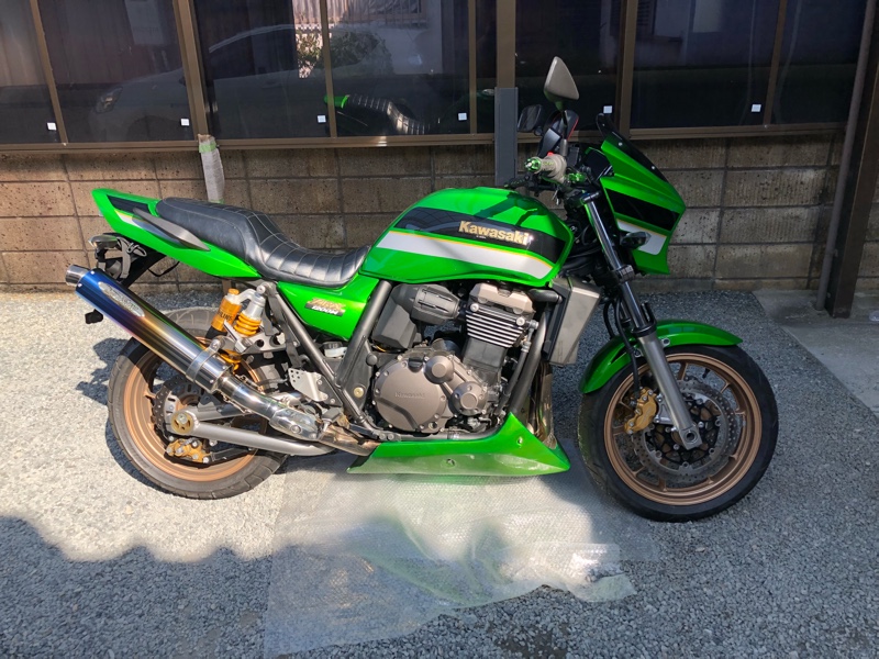 個人制作 アンダーカウル 塗装&取付（カワサキ ZRX1200 DAEG）by