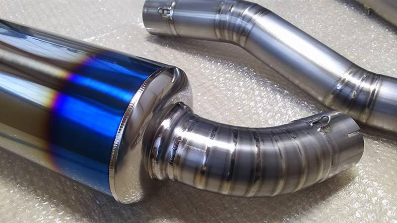 Real Speed Engineering フルチタンマフラー（ホンダ S2000・AP