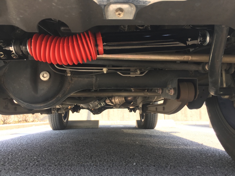 ジムニー (JB23W) RANCHOステアリングダンパー by jimjimny - みんカラ