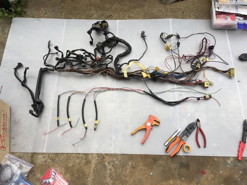 AE86 室内ハーネス ダッシュ裏ハーネス 前期レビン ジャンク