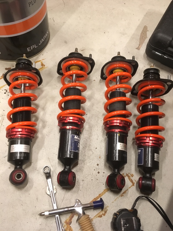 ロードスター NA SHORIN 車高調 オイル漏れ有り ジャンク品