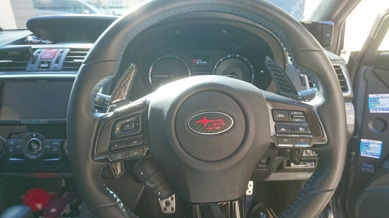 ステアリング交換(REIZ Sports Steering 360F)（スバル