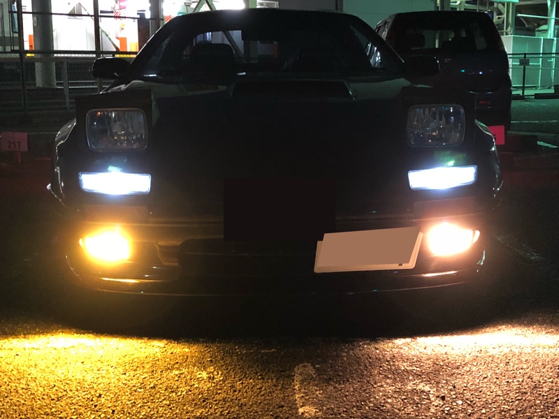 RX-7の純正フォグランプに関するカスタム事例｜車のカスタム情報