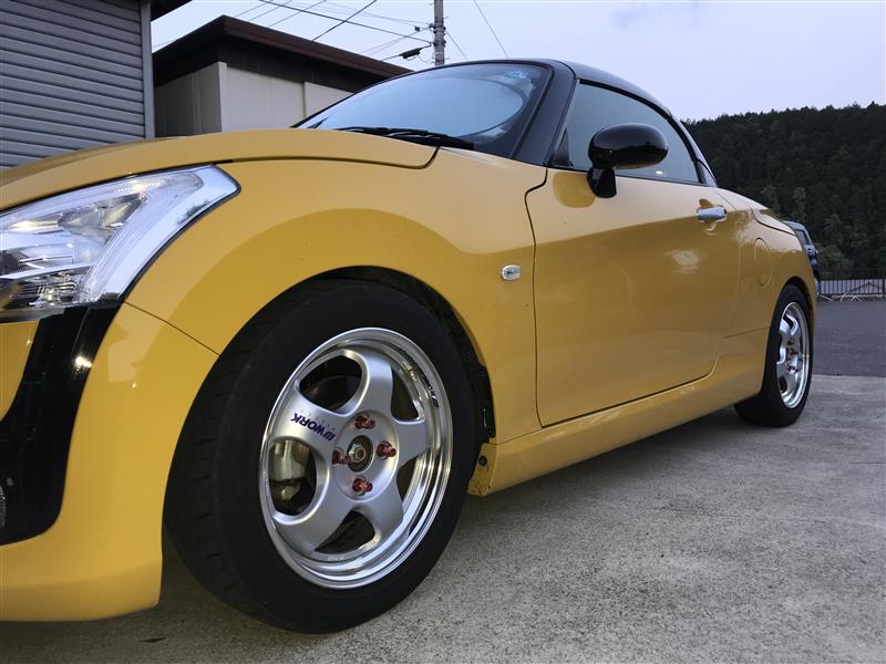 車高セッティング(ダイハツ コペン・LA400K)by トゥーゲント 車高セッティング(ダイハツ コペン・LA400K)by トゥーゲント