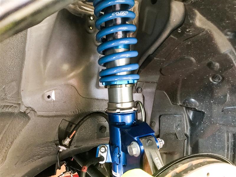 WRX STIに車高調 CUSCO SPORT Xを装着(スバル WRX STI・VAB)by ...