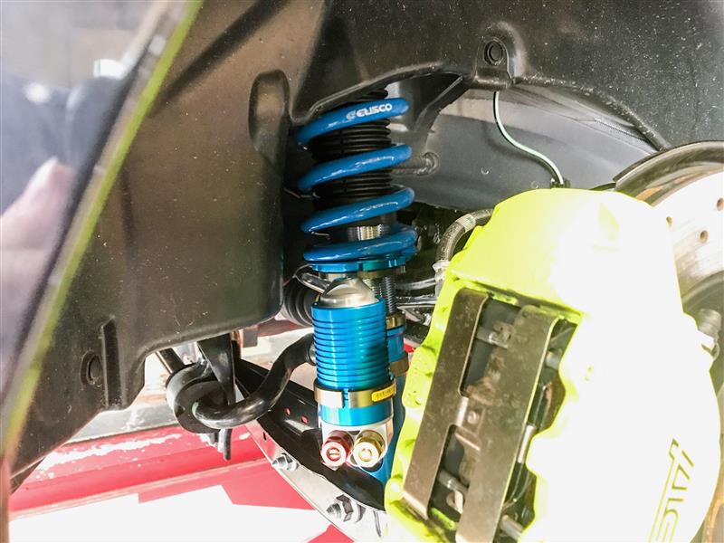 WRX STIに車高調 CUSCO SPORT Xを装着(スバル WRX STI・VAB)by ...