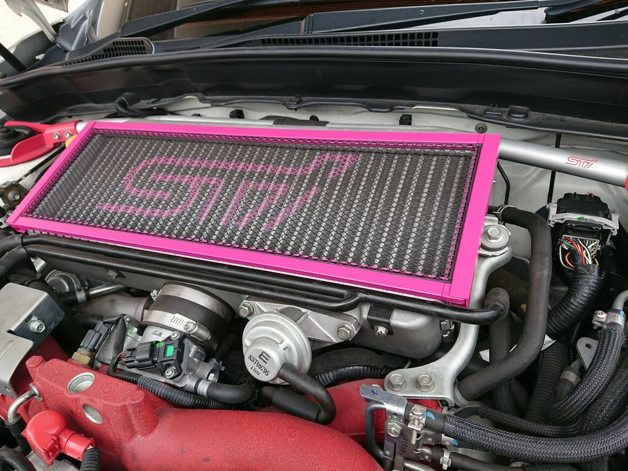 最終価格インターテックUS インタークーラーガード WRXSTI用