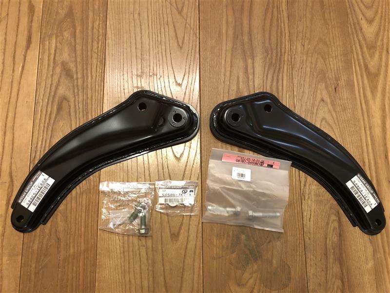 Z34用フロントメンバーステー装着（日産 スカイライン・V36）by