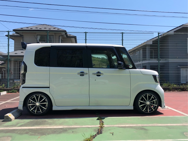 初めての車高調 ホンダ N Boxカスタム By たかちゃん1970 みんカラ