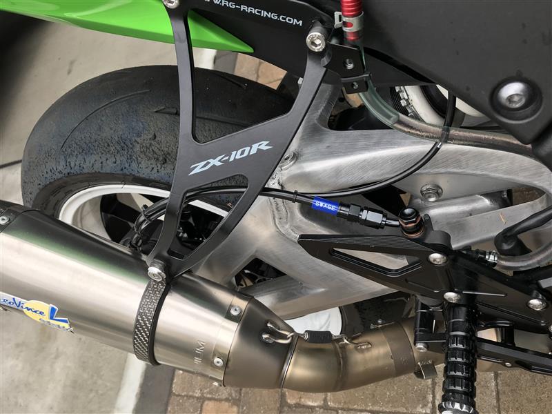 zx-10r zx-10rr HEL 前後メッシュブレーキホース 2016- | 新