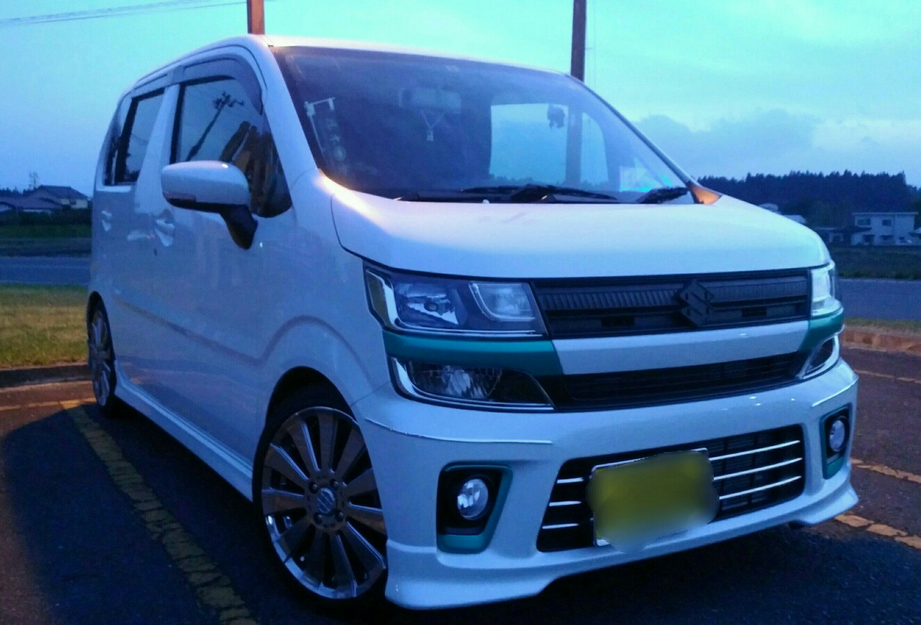 車高調取り付け(スズキ ワゴンRハイブリッド・MH55S/95S)by Samy(さ ...