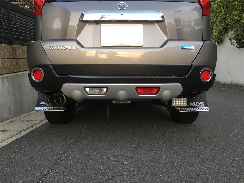 日産 エクストレイル T31 バンパー リアプロテクター アンダー カバー