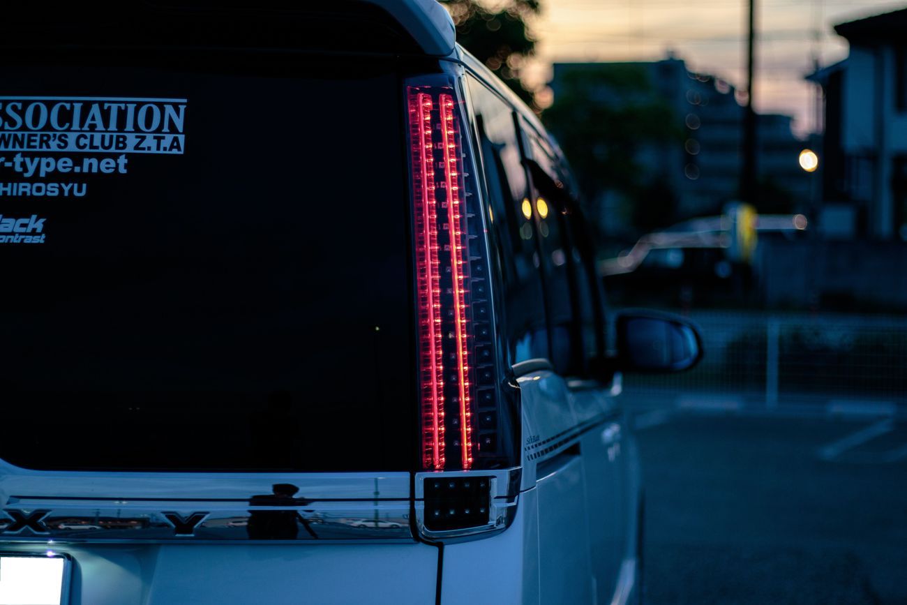 タクっちゃんマーケット b B クリスタルファイバーLEDテールランプ流れ QNC20系 bB クリスタル ファイバー LEDテールランプ V2 QNC20 21