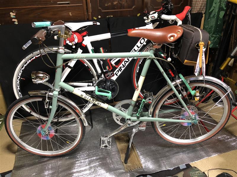 ビアンキのチェレステカラーの近似色塗装 その他 自転車 By はるなす みんカラ
