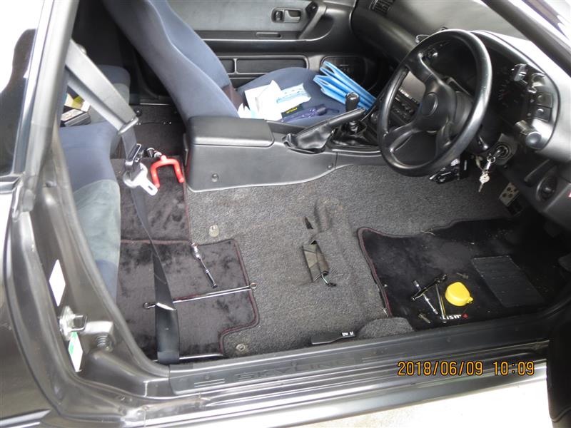 bnr32 bcnr33 bnr34 運転席 フルバケ用 レカロシートレール
