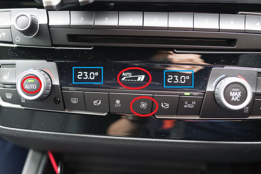 Bmw Autoエアコン風量の設定 Bmw M2 クーペ By Kenicaba みんカラ
