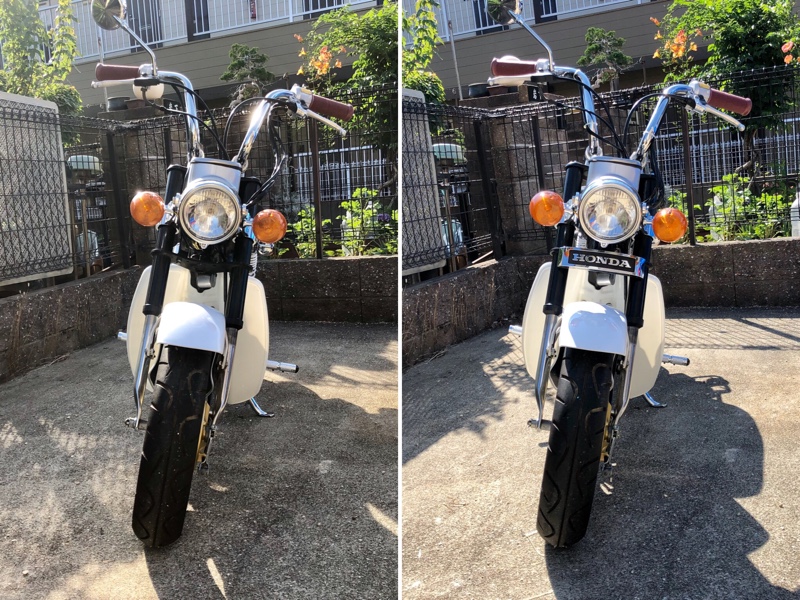 ホンダ　エンブレム　モンキー、ダックス、シャリー　フロントエンブレム モンキー エンブレム モンキーやダックス,シャリーやエイプ