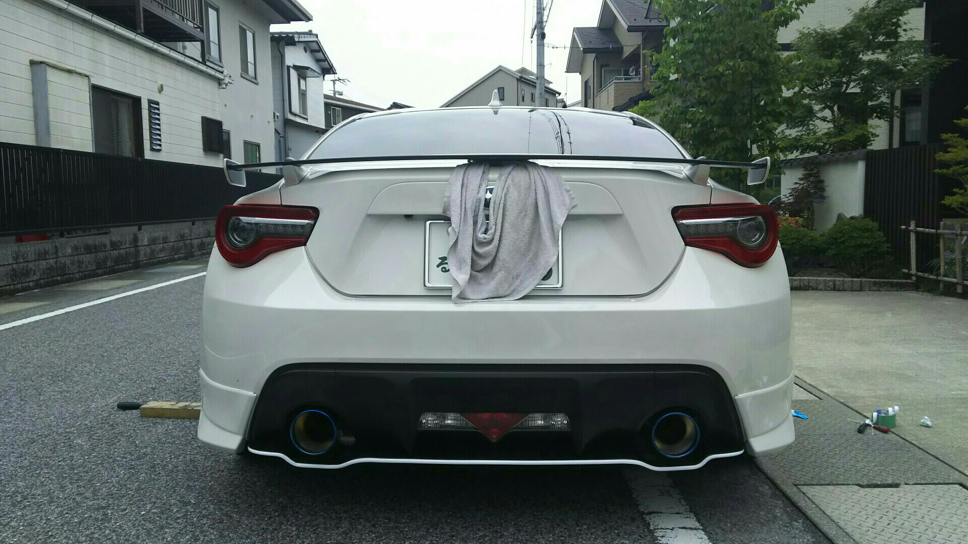 モデリスタ リアスパッツ取付け(スバル BRZ・ZC)by チックン モデリスタ リアスパッツ取付け(スバル BRZ・ZC)by チックン