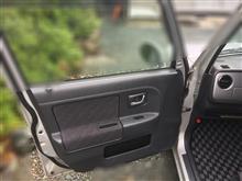 ③前ラパン(HE22S) 社外F/Rスピーカー+スピーカー取付キット+車
