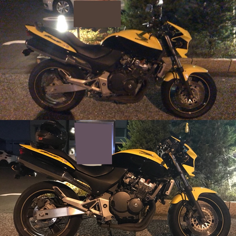 ハリケーン セパレートハンドル装着（ホンダ ホーネット250）by