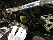 ZRX1200ダエグ】パルサーカバー取り付けしてみた！ウイリー