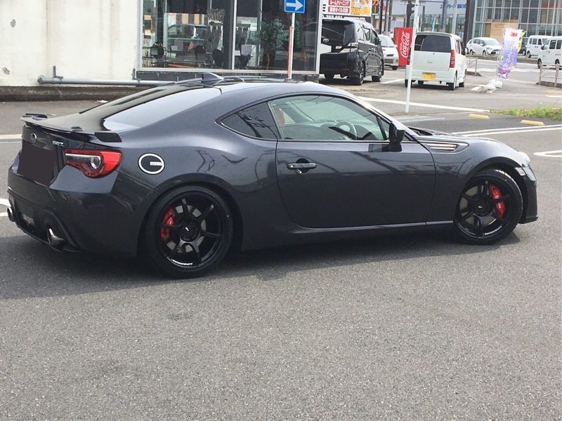 車高調整記録〜BLITZ DAMPAR ZZ-R これぐらいがMAX?（スバル BRZ