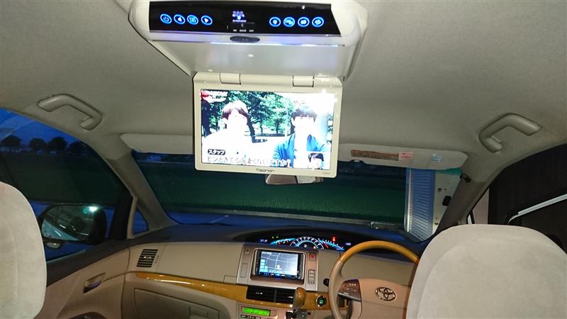 フリップダウンモニター(EONON L0146Z)取付 ②(トヨタ フリップダウンモニター(EONON L0146Z)取付 ②(トヨタ